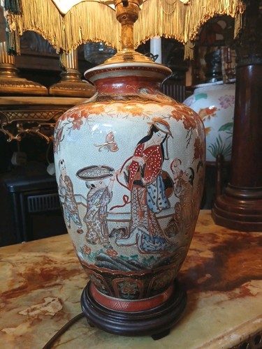 Vintage large japanese satsuma - vintage,