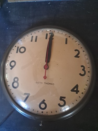 Seth thomas wall clock - thomas,