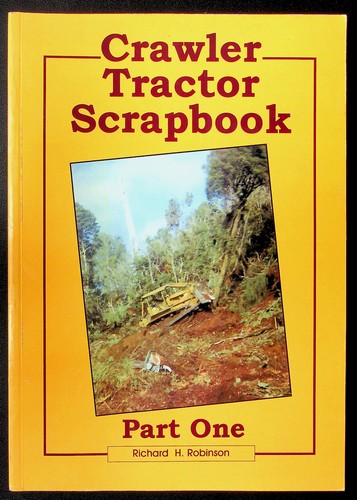 Crawler tractor scrapbook part - tractor,