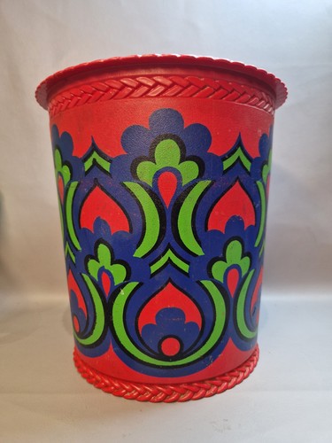 Vintage red plastic 60s - vintage,