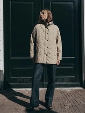 Zara water repellent quilted