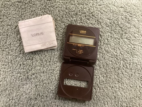 1980 lorus quartz lcd - ,
