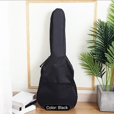 Plain Black Guitar Gig Bag –