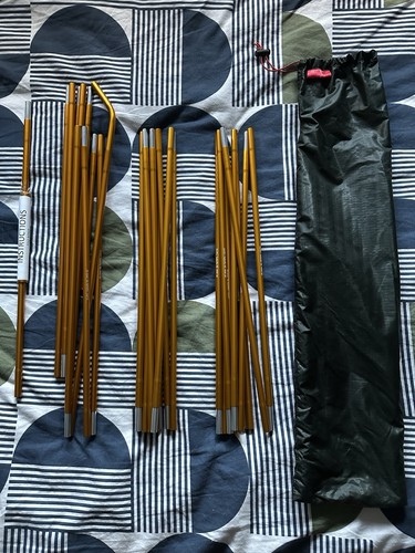 Hilleberg jannu 9mm poles and - 9mm,