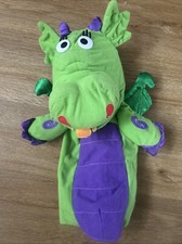 Early Learning Centre Dragon Hand Puppet ELC soft Toy Fantasy
