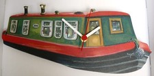 narrow boat wall hanging clock