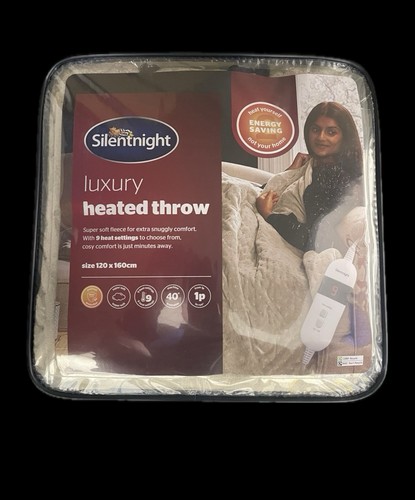 Silentnight heated throw - heated,