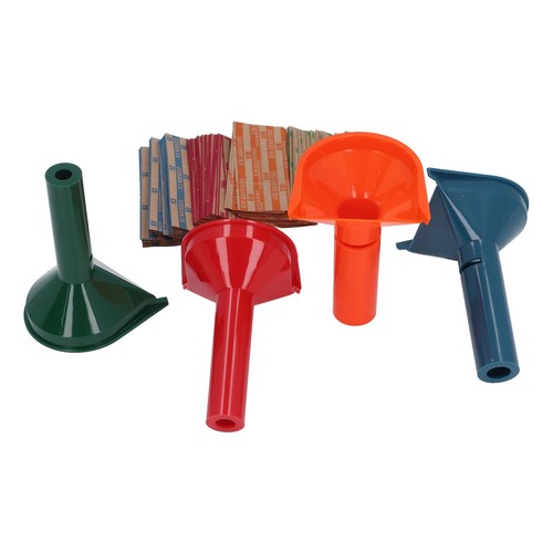 Coin counter tube plastic - 4x,