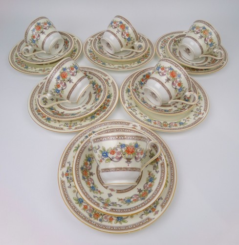 Aynsley devonshire tea set - aynsley,