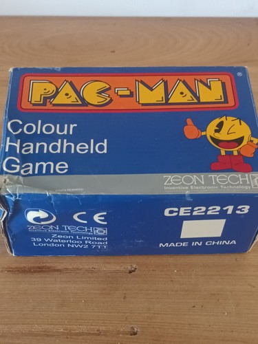 Pac man zeon tech - pac-man, lcd