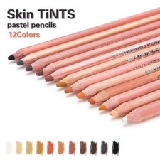 12Pcs Wood Pastel Pencil Set