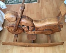 Wooden Childs Rocking Harley