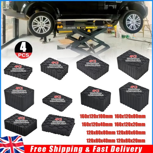Ramp jacking rubber blocks - jacking,