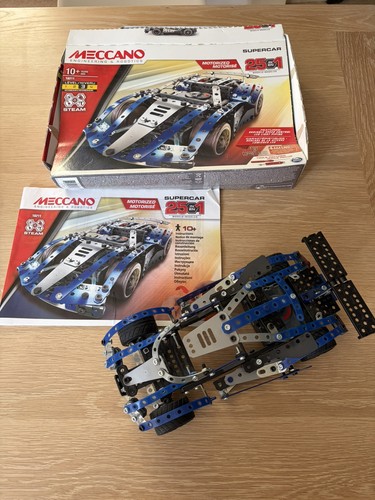 Meccano 1 supercar - 25-in-1,