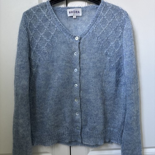 Brora mohair cardigan 12 - cardigan,