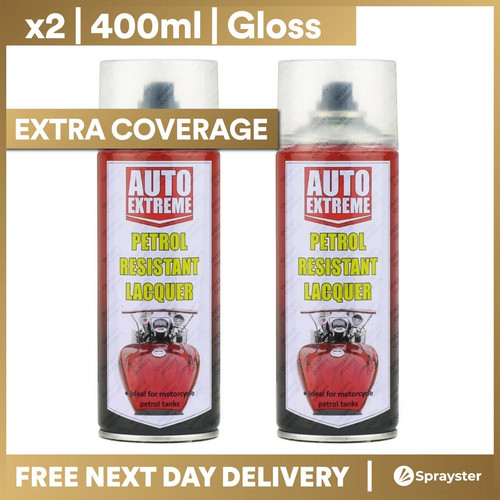 Clear petrol resistant - 2x,
