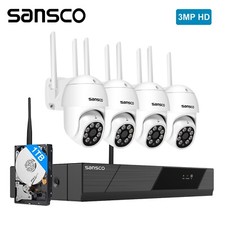 3MP HD Wireless CCTV Security