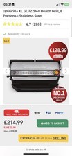 USED TEFAL OPTIGRILL XL