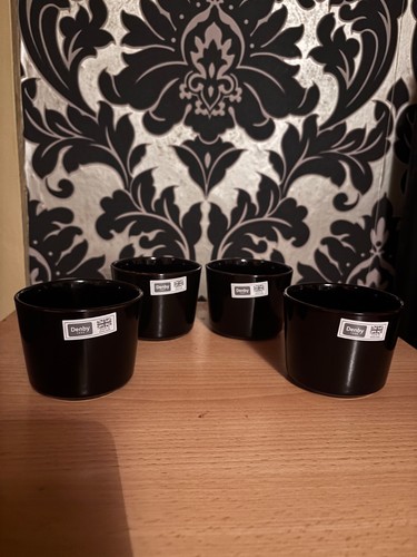 Denby stoneware pottery black - denby,