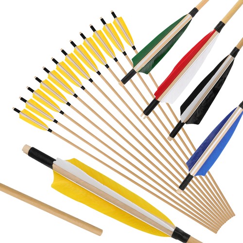 Archery wooden arrows - wooden,
