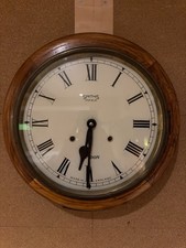 Smiths Enfield Striking Wall Clock c1900