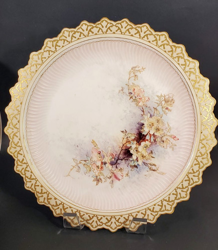 Doulton burslem plate hand - plate,