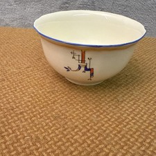 c.1930s Art Deco Alfred Meakin Marigold Astoria Shape Abstract Bowl