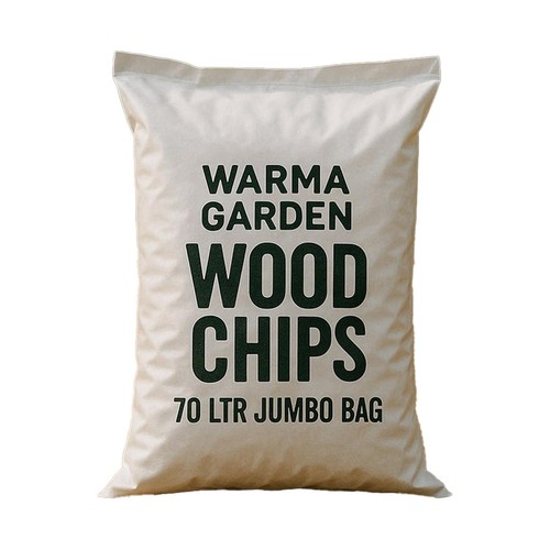 70l garden woodchip jumbo - garden, bag