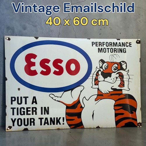 Vintage esso tiger oil - esso,