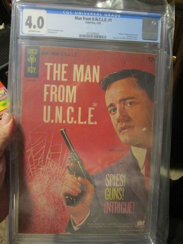 Man from uncle cgc 4 - uncle, 4.0
