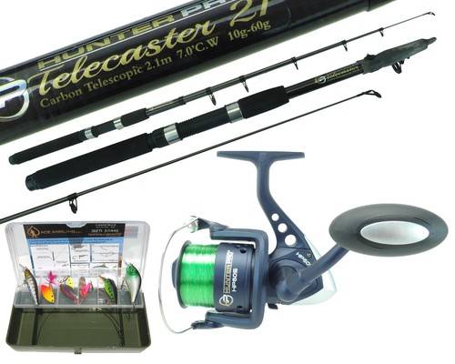 Pike fishing spinning kit - fishing, 6ft