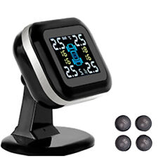 Tire Tyre Pressure System Monitoring Wireless USB Mini TPMS Car Security Alarm