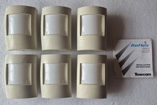 Six Used Texecom Reflex Passive Infra Red Detectors With Instruction Leaflet