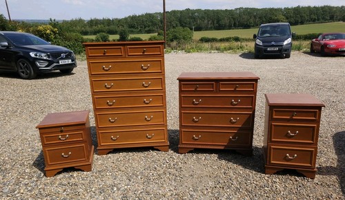 Stag bedroom suite set - stag,