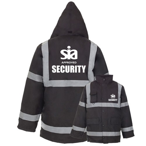 Printed black sia security - sia,