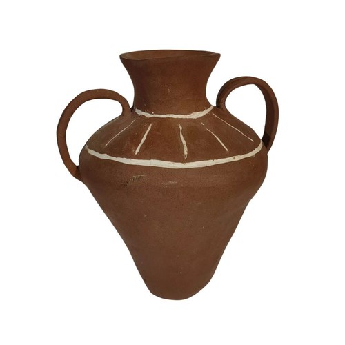Old pottery jug urn - urn, jar