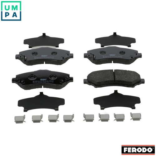 Brake pad set disc - set,