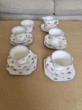 Colclough Ditsy Rose  Bone