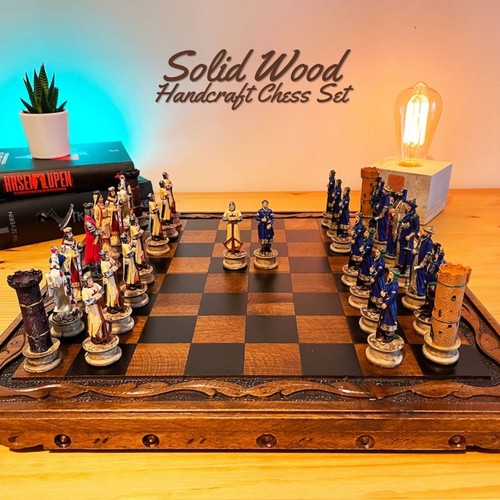 Luxury crusaders chess - chess, set