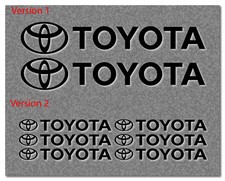 Sticker set for Toyota 2 versions to choose from Yaris Corolla Prius Avensis T005