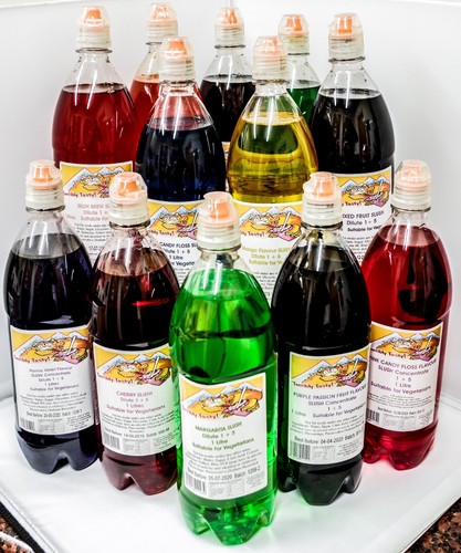 Terribly tasty slush soda - terribly,