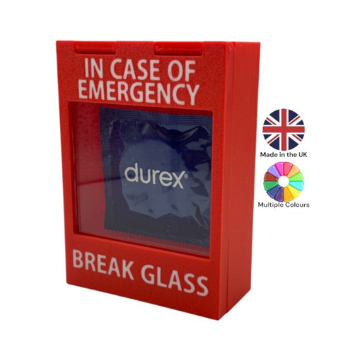Break glass case of - glass,