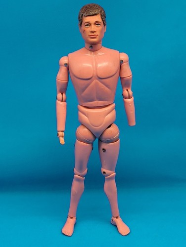 Vintage action man figure - action,