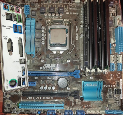 Intel 3770k cpu asus - i7, +
