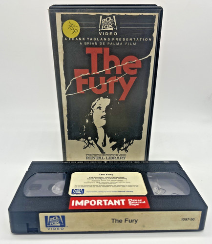 The fury vhs video 1978 - fury,