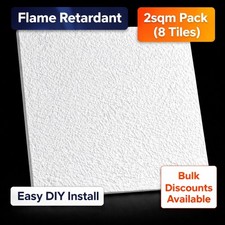 Polystyrene Ceiling Tiles 50cm