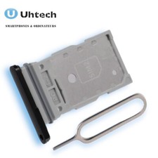 Samsung Galaxy S22 Ultra Dual SIM (SIM Card Tray) Card Drawer - Black (Black)