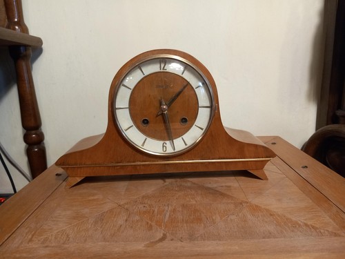 Vintage franz hermle wooden - vintage,