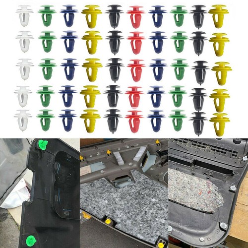 Car door panel - door, clips