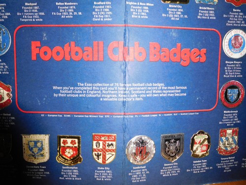 Esso football club - , badges